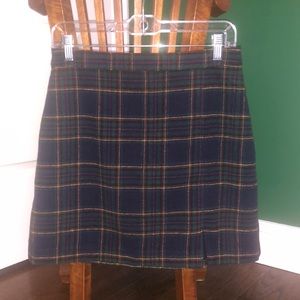 Hollister Plaid Flannel Skirt